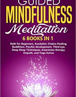 Guided Mindfulness Meditation: 6 BOOKS IN 1: Reiki for Beginners, Kundalini, Chakra Healing, Buddhism, Psychic development, Third eye, Deep Sleep Techniques, Awareness therapy, Empath, and Yoga Sutra